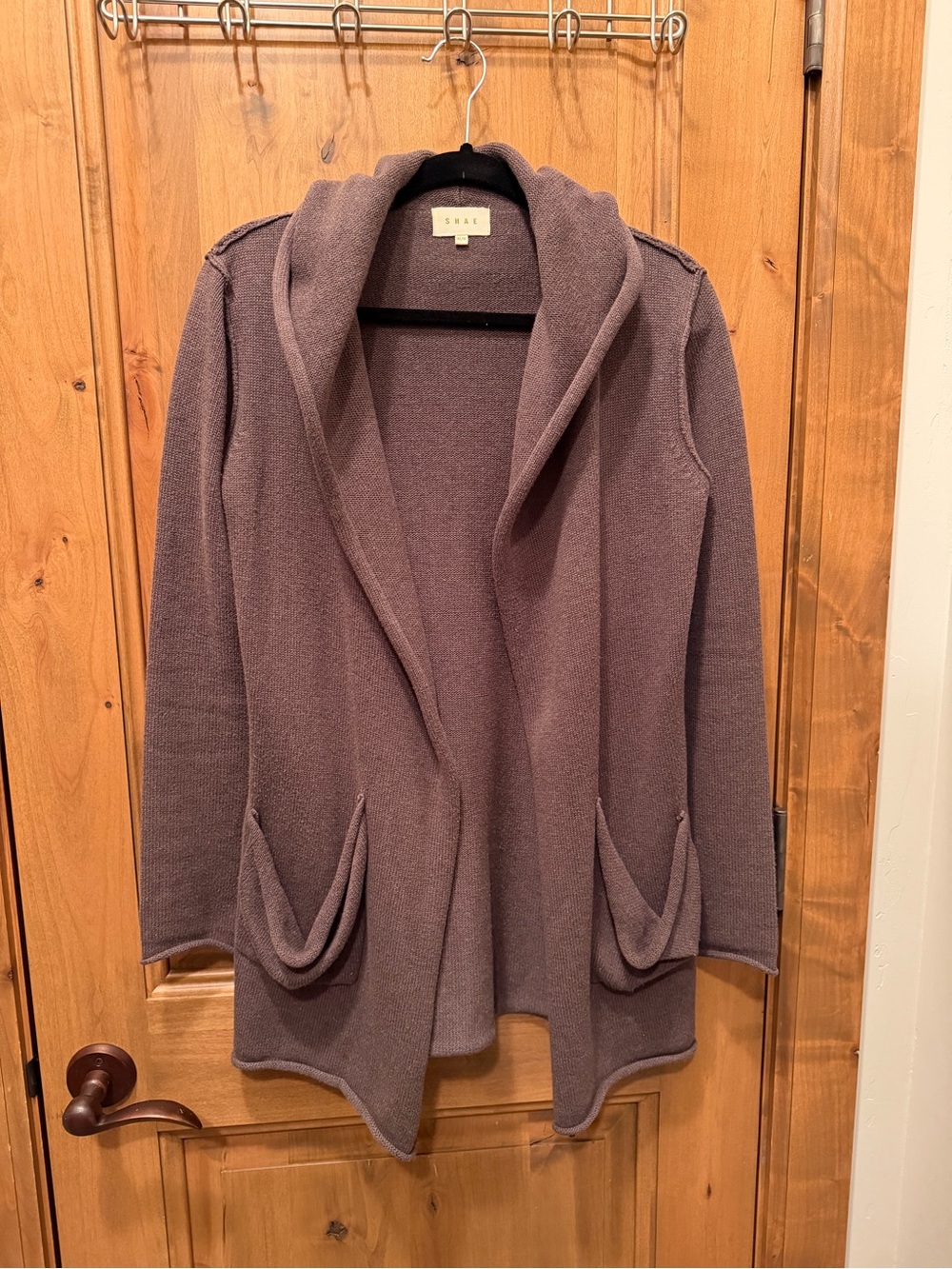 Shae Hooded Cotton & Cashmere Cardigan Sweater